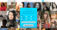 Desktop Screenshot of envie2chat.com